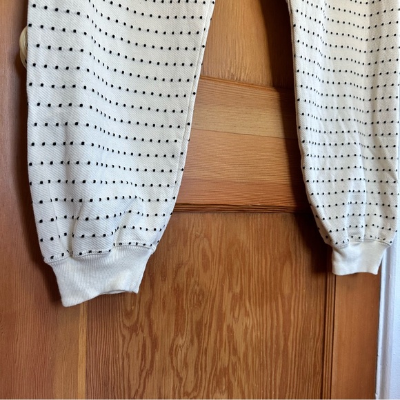 the great swiss dot cropped jogger sweatpants - Picture 6 of 9